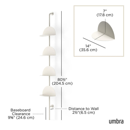 Solis Adjustable Standing Shelf
